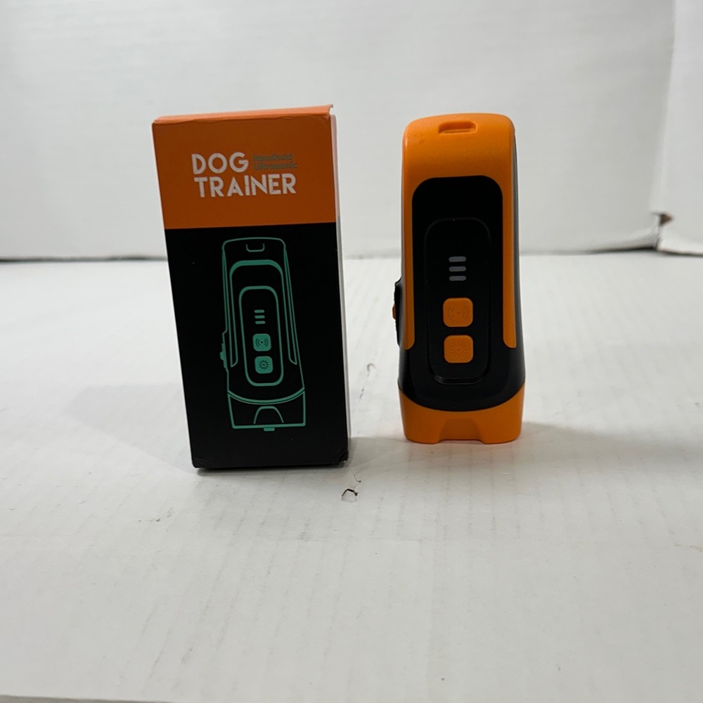 Orange and Black Dog Trainer